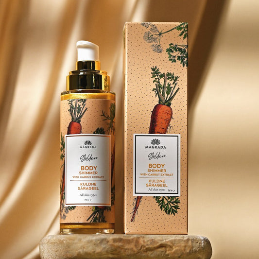 Gel éclat doré ç la carotte - 100 ml