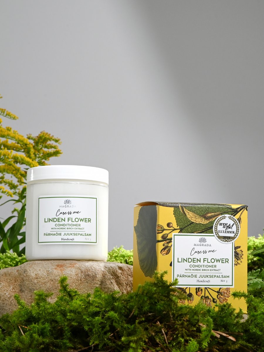 Après-Shampoing Tilleul et Bouleau Nordique avec boîte