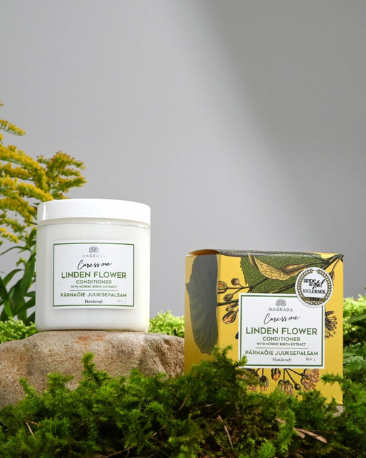 Après-Shampoing Tilleul et Bouleau Nordique avec boîte