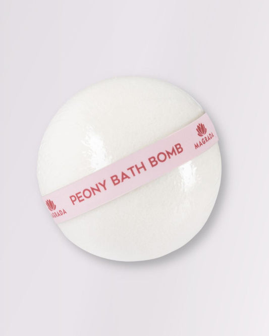 Bombe de Bain Luxueuse, Pivoine et Vitamine E de Magrada