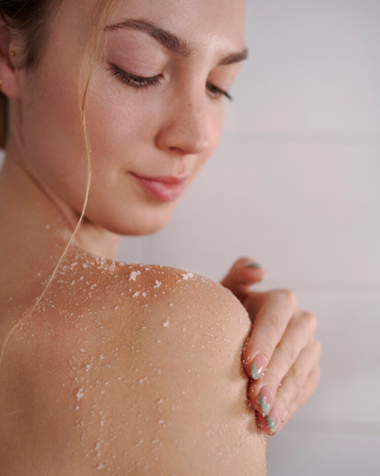 Lavender Body Scrub With Grapefruit Essential Oil - 250 ml