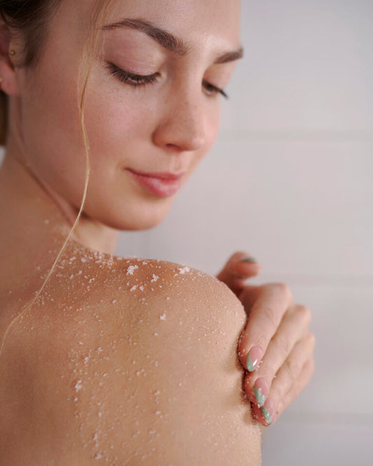 Lavender Body Scrub With Grapefruit Essential Oil - 250 ml