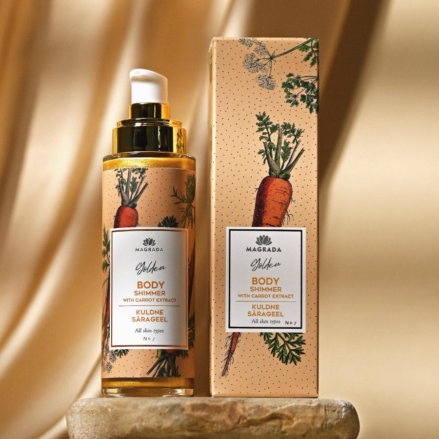 Gel éclat doré ç la carotte - 100 ml