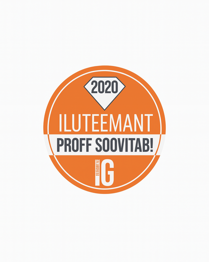 Produit Recommandé 2020 des experts du magazine estonien Iluguru