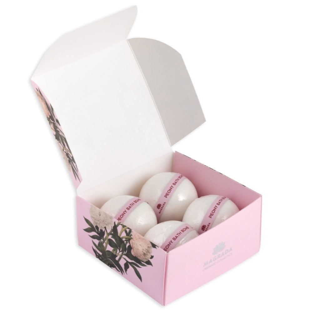 Bombes de bain Pivoine
