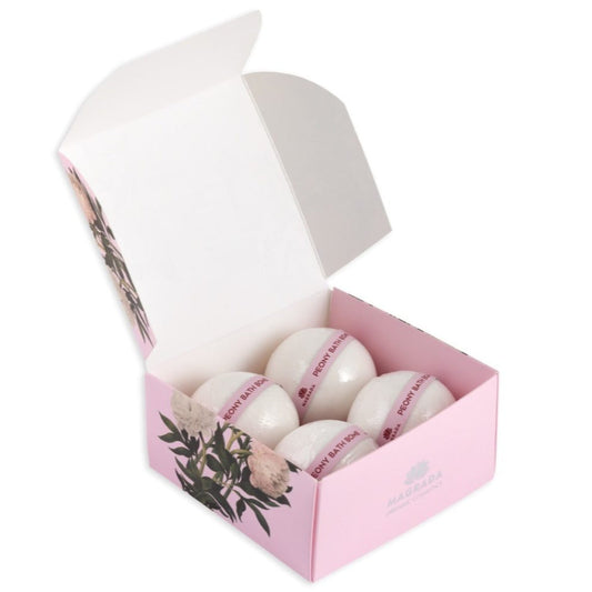 Bombes de bain Pivoine
