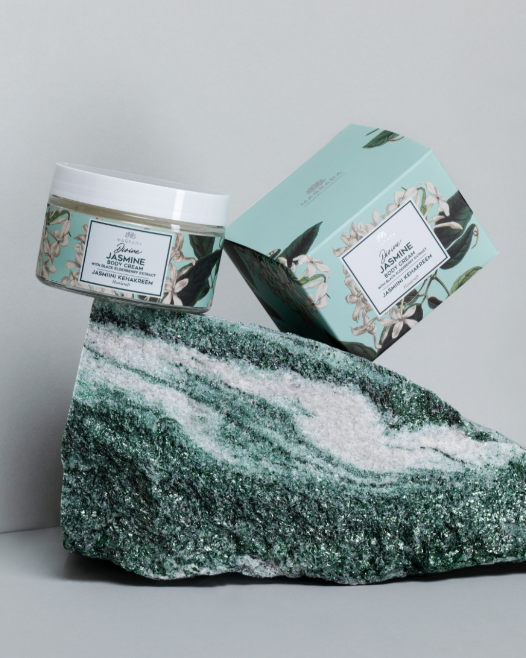 Crème Corps Jasmin et Extrait de Sureau Noir, 200 ml de Magrada