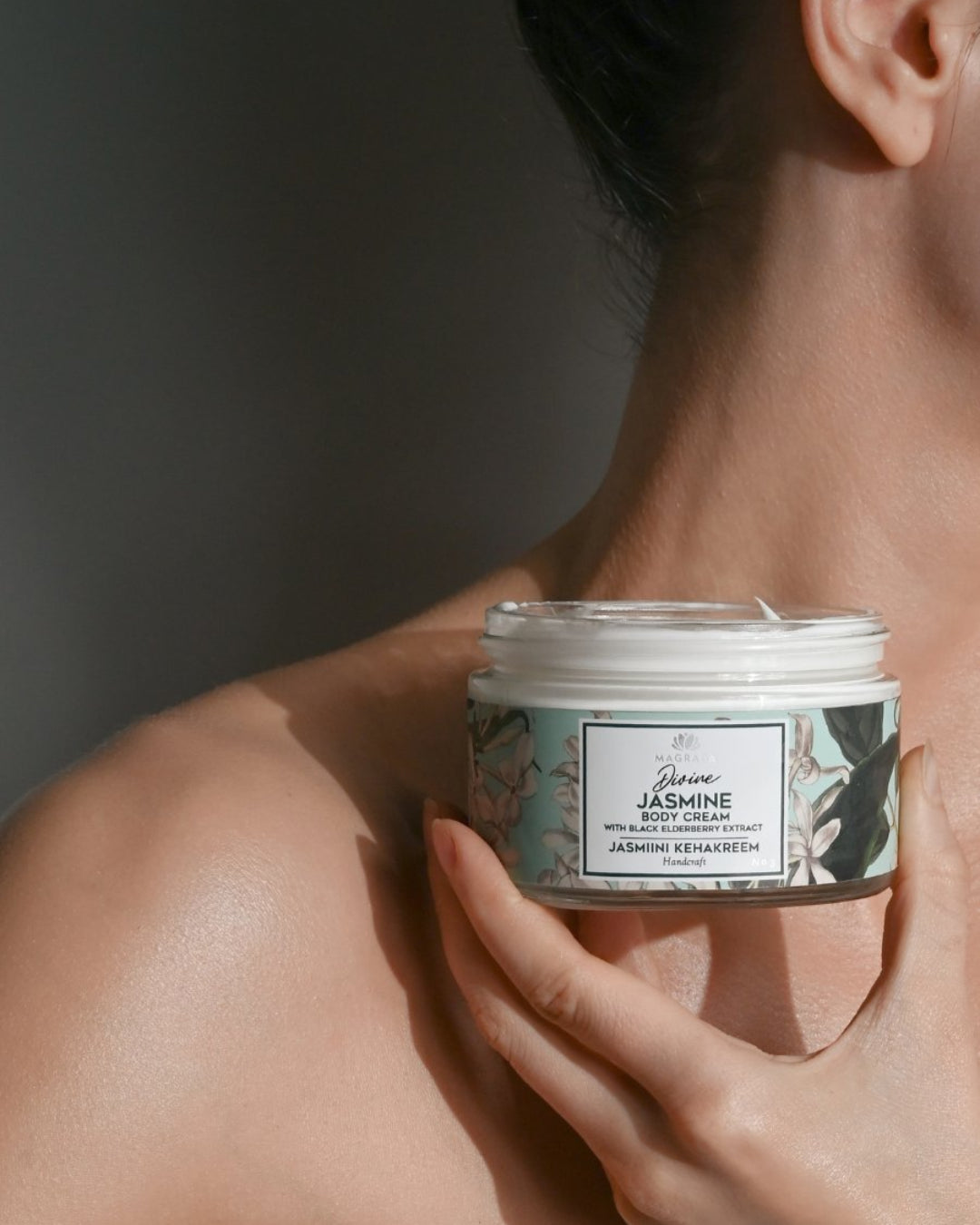 Crème Corps Jasmin et Extrait de Sureau Noir, 200 ml de Magrada