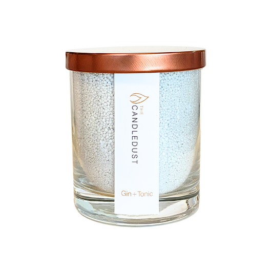 Bougie en Poudre Gin+Tonic dans un verre